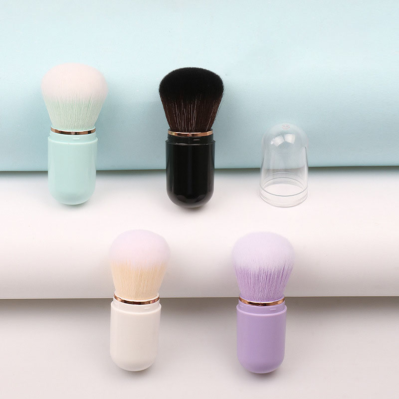 Capsule Shaped Stretch Blush Brush