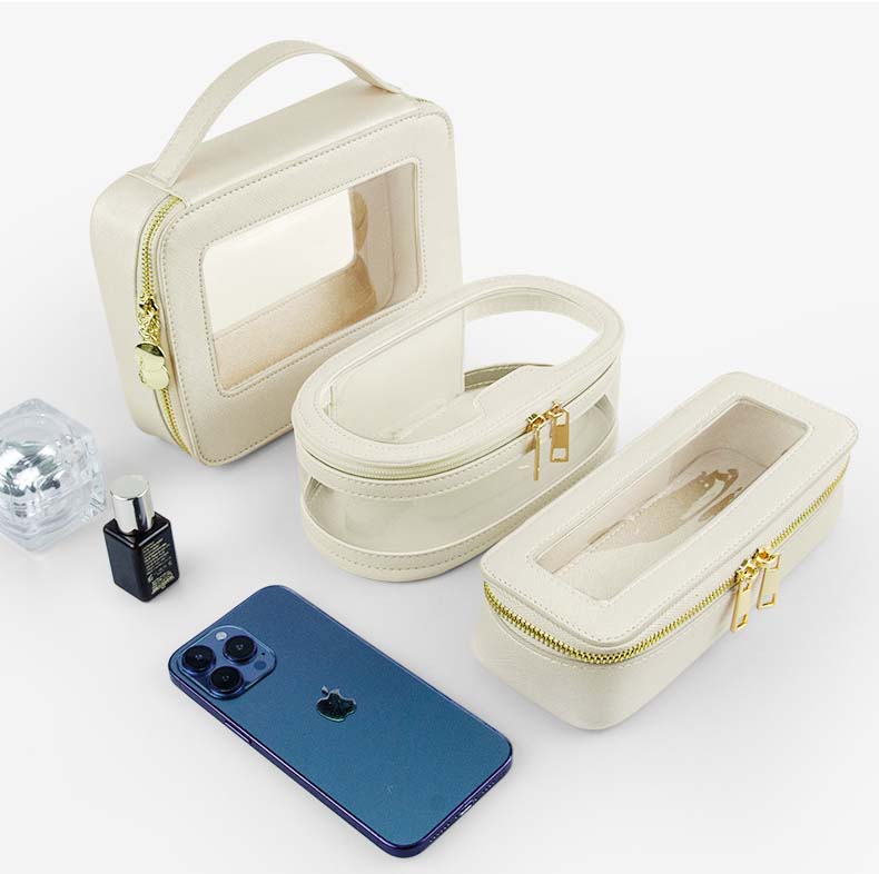 Clear Travel Cosmetic Case for Essentials