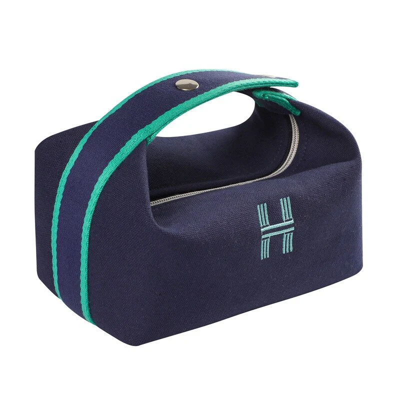 Waterproof Canvas Makeup Pouch